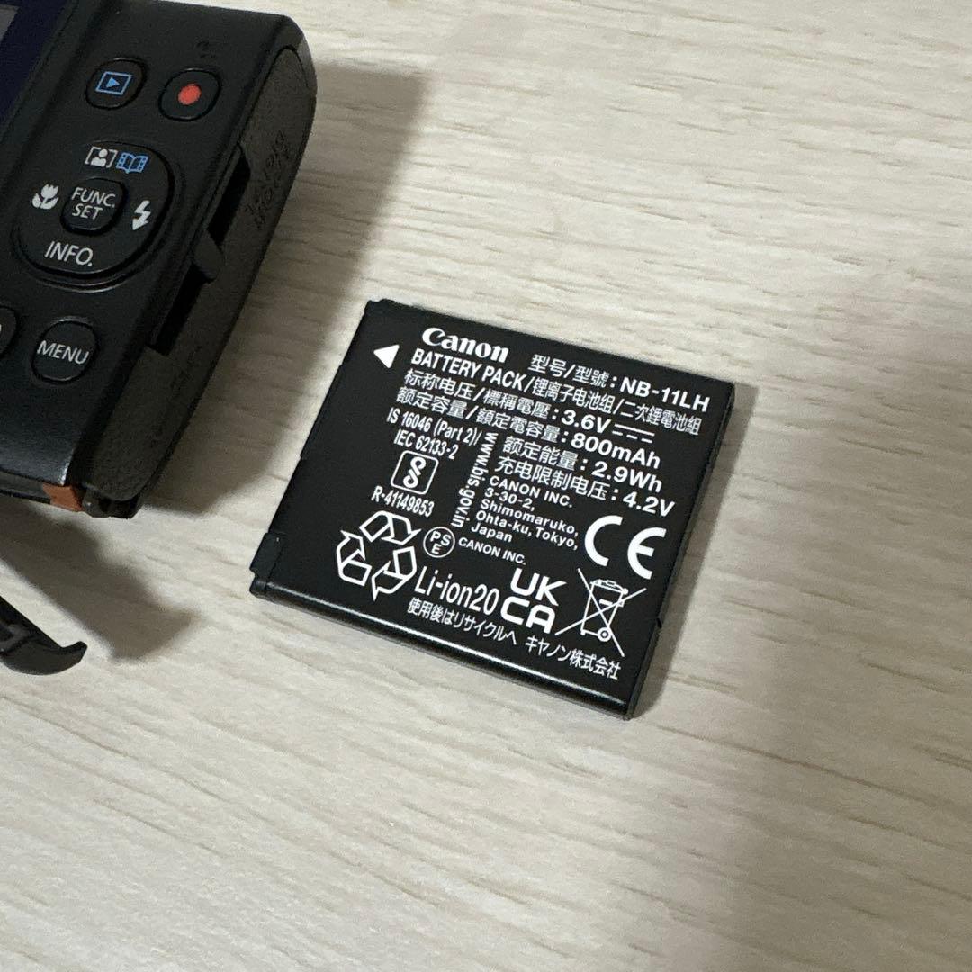 極美品】canon ixy650m BK 箱付き バッテリー 充電器 付属品 - メルカリ