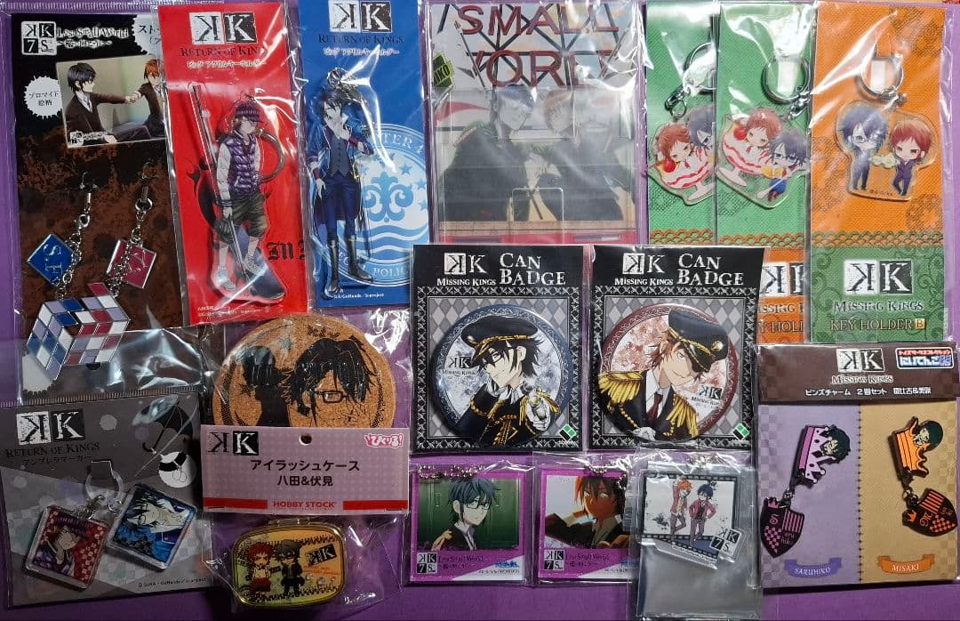 アニメK 140点以上 まとめ売り 八田美咲 伏見猿比古 - メルカリ