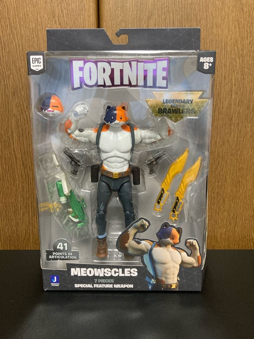 FORTNITE レジェンダリー シリーズ フィギュア ニャッスル - メルカリ