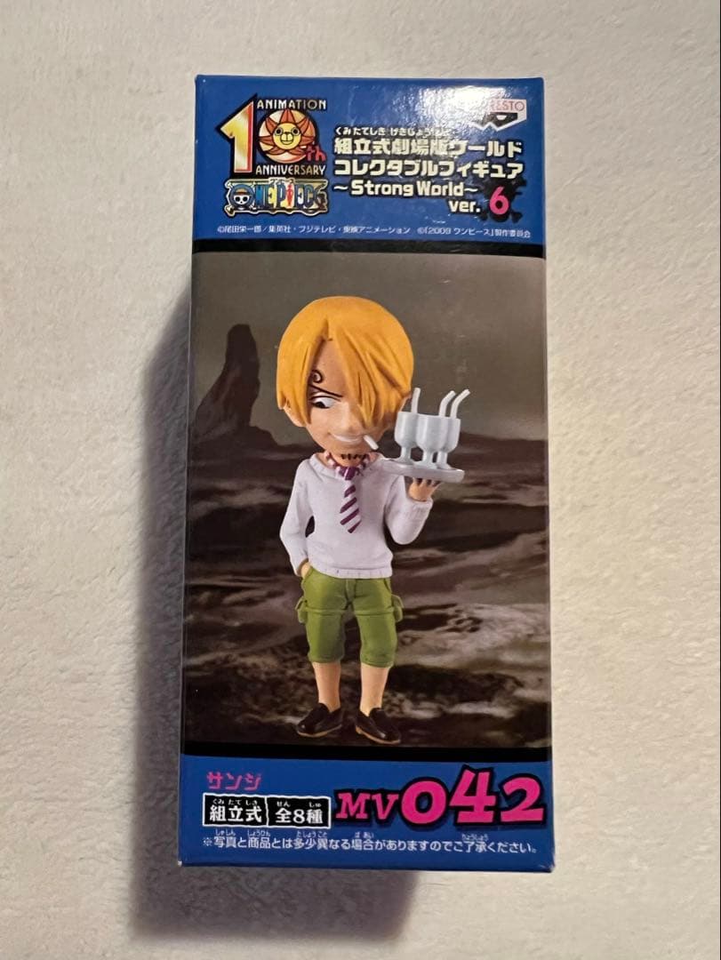 未開封]ワンピース WCF ストロングワールド ver.6 サンジ - メルカリ