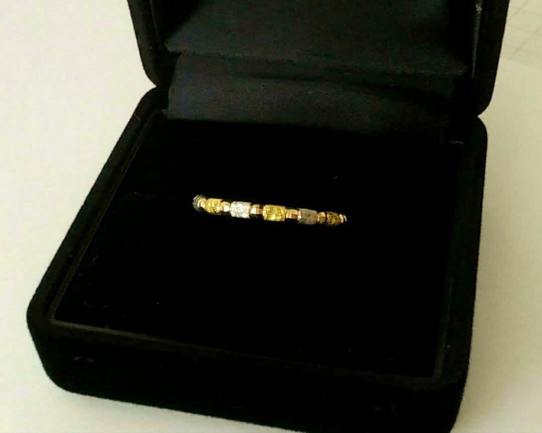 プラチナ・K18.コンビ　フルエタニティリング　12号　キラキラカット 楽天市場】プラチナ k18 コンビリング フルエタニティリング