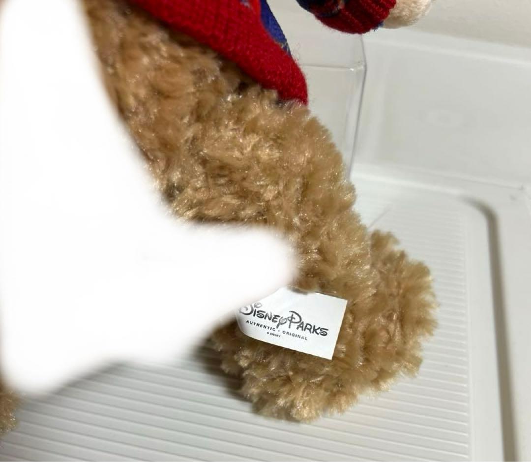 ダッフィーぬいぐるみ（2014年、40周年、ディズニーワールドバラ持ち、上海限定