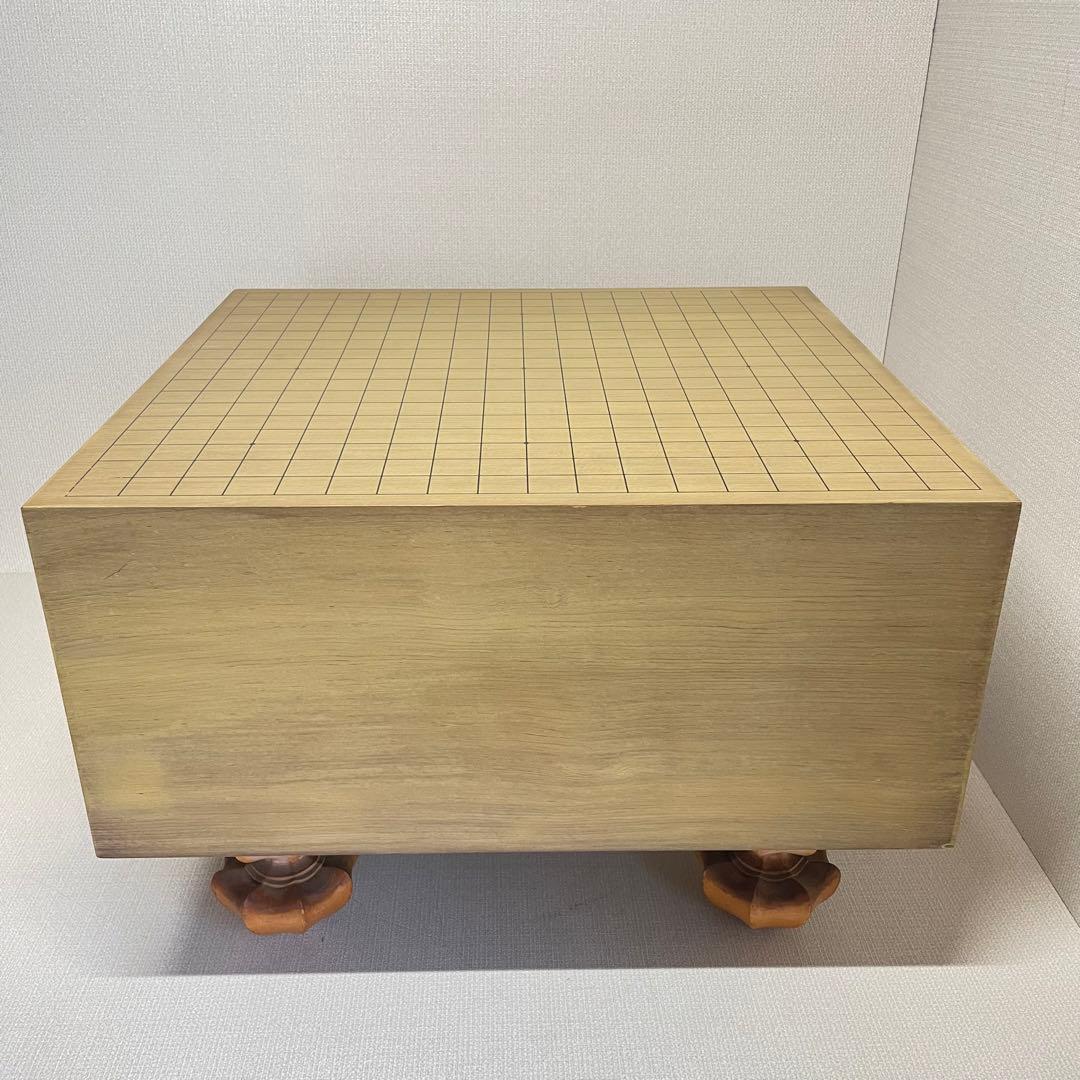 囲碁盤 脚付碁盤 厚さ約20cm へそ 蓋付 - メルカリ