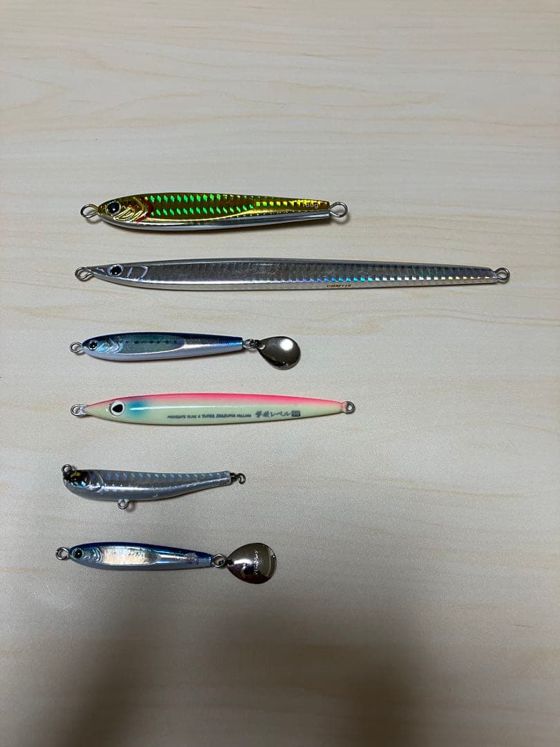 メタルジグセット（Shimano, Jackall, Daiwa） フィッシング