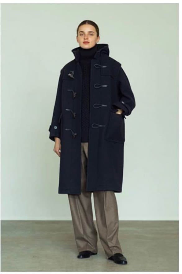 定価10万円✨YLEVE イレーヴ ロングダッフルコート ブラック Mサイズ