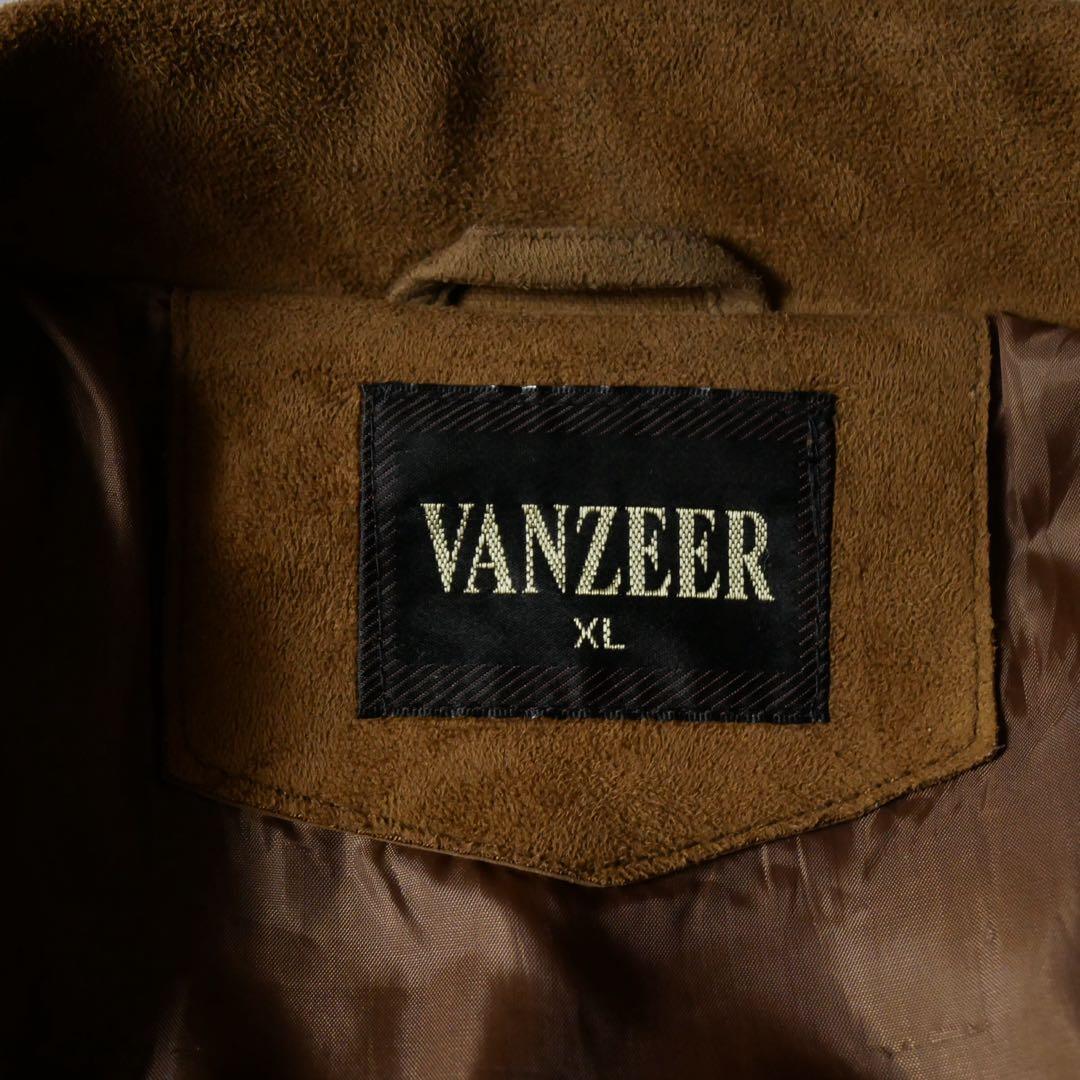 ユーロ A2 スエードレザージャケット キャメル XL - メルカリ