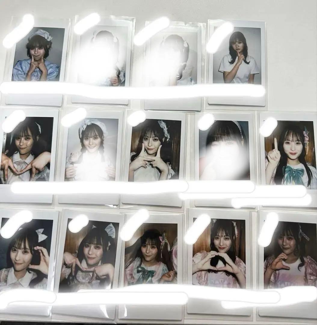 MORE STAR 森田あみ　撮り下ろしチェキ　右上のみプリントチェキ　14枚 森田あみ チェキ - メルカリ