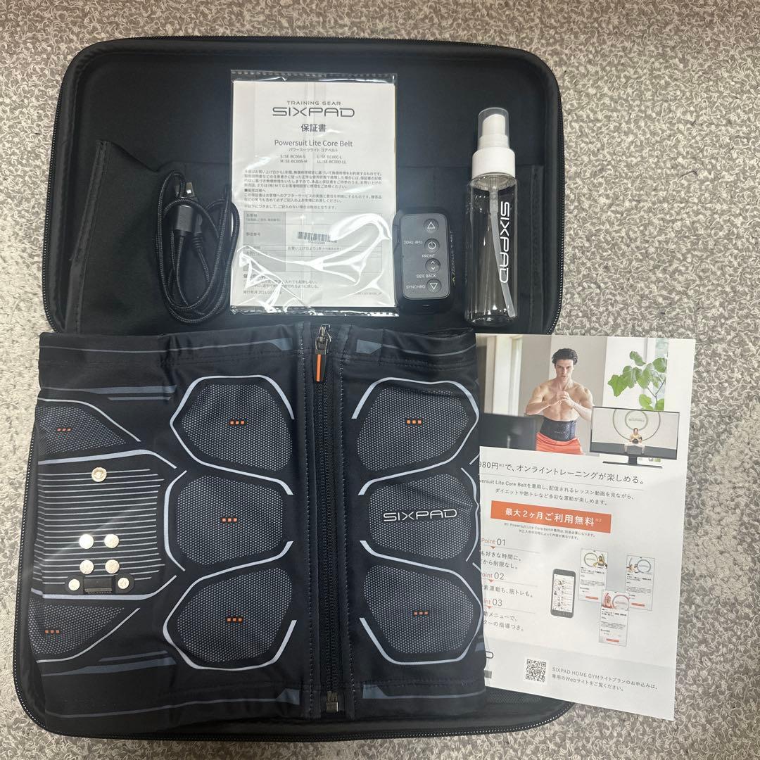 SIXPAD Power suit lite Core belt Lサイズ
