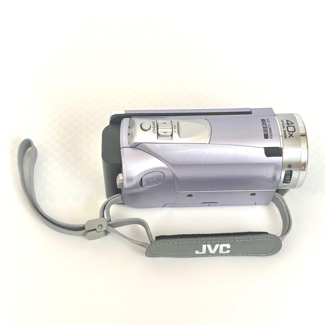 極美品】JVC Everio GZ-HM33-V フルHD 40倍ズーム - メルカリ