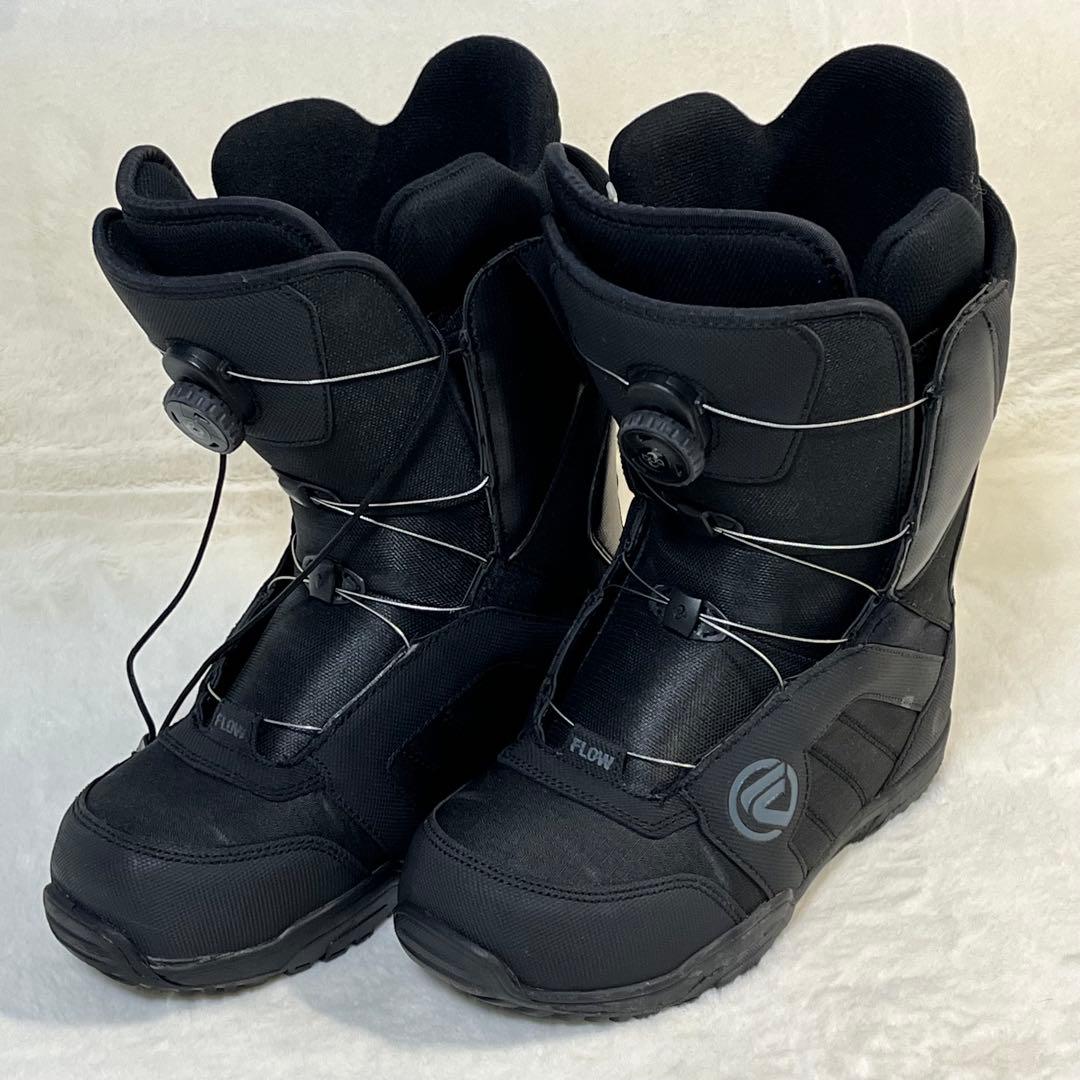 【美品】FLOW ECHO BOA スノーボードブーツ　26.5cm ブラック