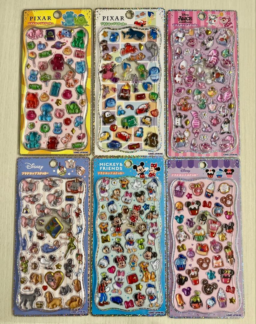 正規品 プチドロップステッカー プチドロ ディズニー 6枚セット - メルカリ