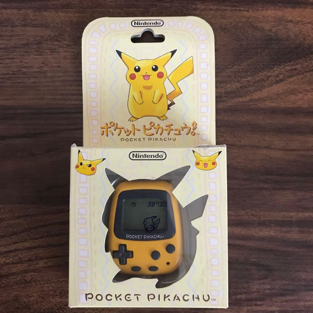 LCDゲーム ポケットピカチュウ 箱付き 万歩計 - メルカリ