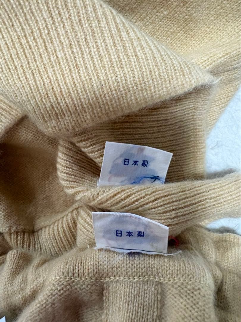 新品 三越オリジナル カシミヤ100% 紳士肌着 パンツセットアップ