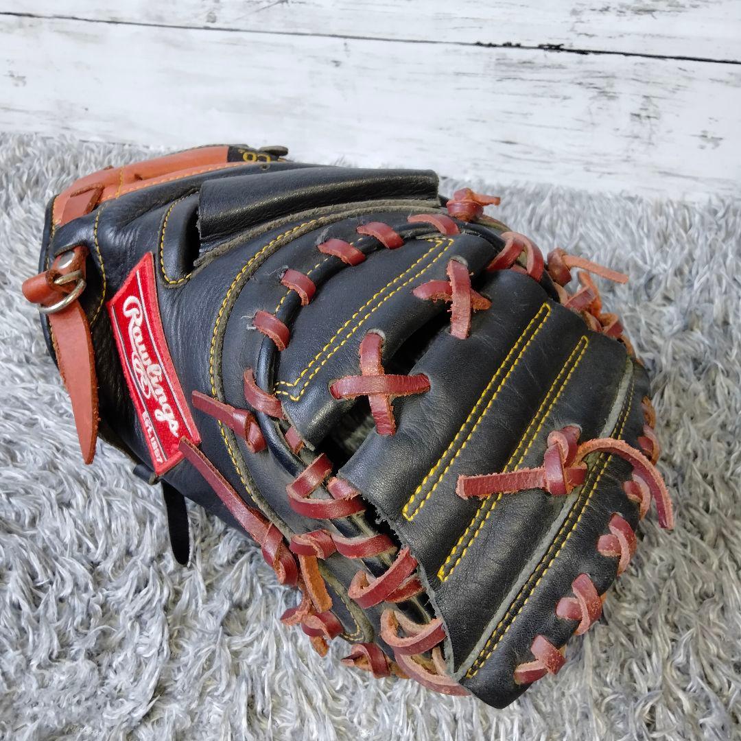 即戦力】ローリングス 一般軟式 キャッチャーミット ゲーマー ブラック