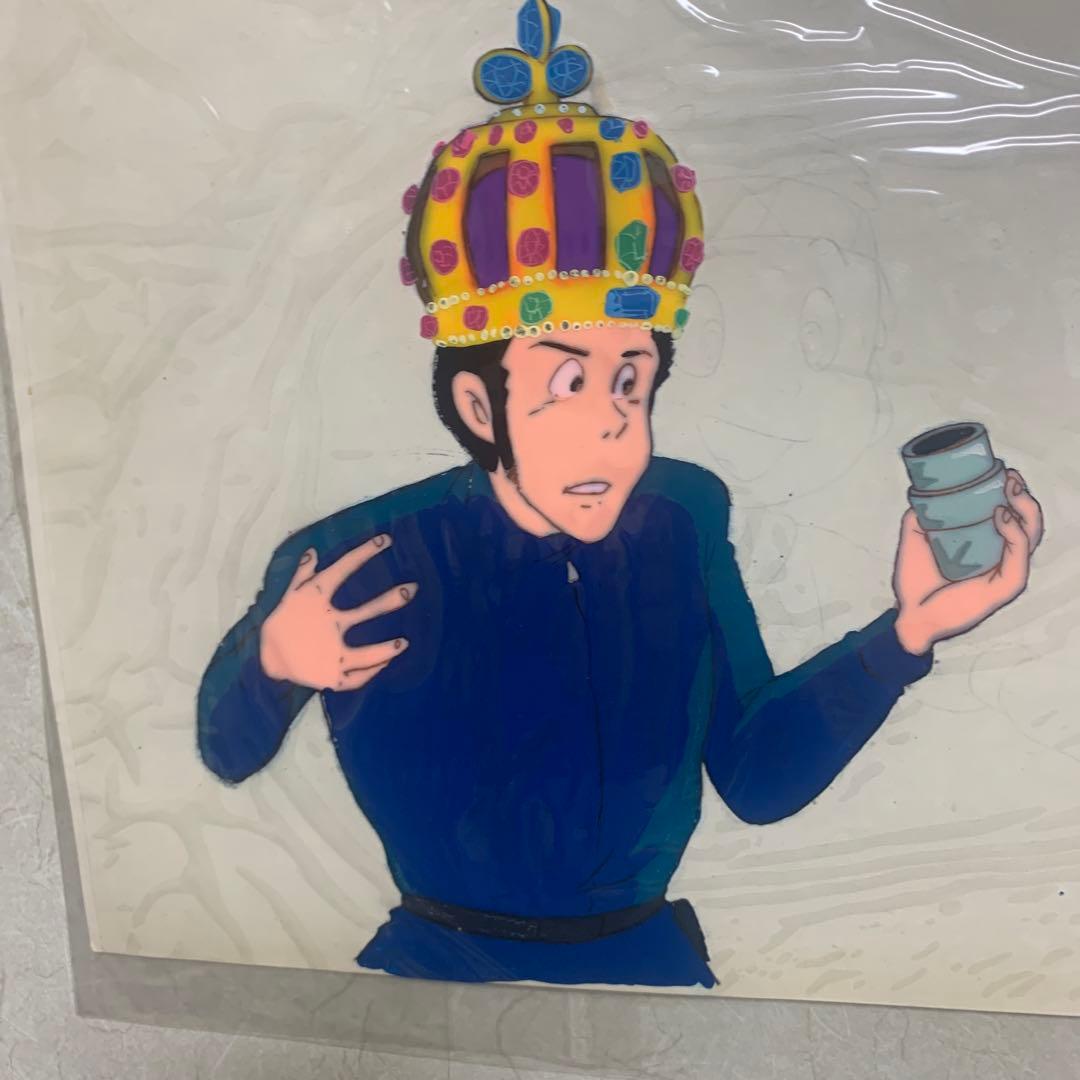 セル画 「ルパン3世」のルパンが王冠をかぶっています。 - メルカリ