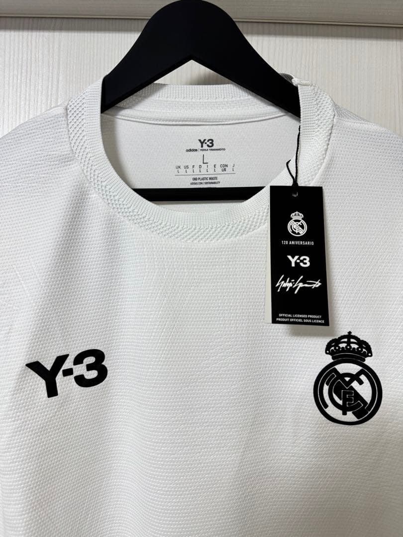 ☆新品未着用タグ付き Y-3 レアル・マドリード コラボユニフォーム L