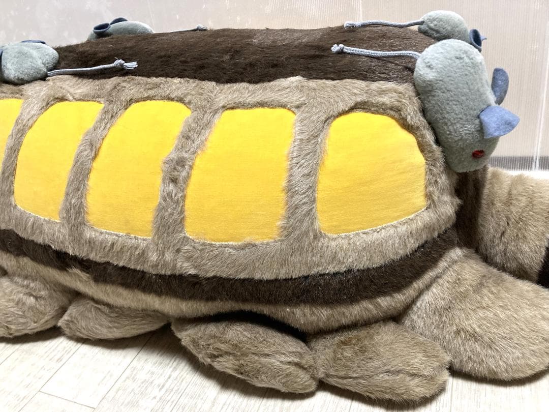 サンアロー　となりのトトロ　ネコバス　特大ぬいぐるみ　全長120cm　ジブリ