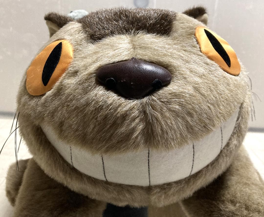 サンアロー　となりのトトロ　ネコバス　特大ぬいぐるみ　全長120cm　ジブリ