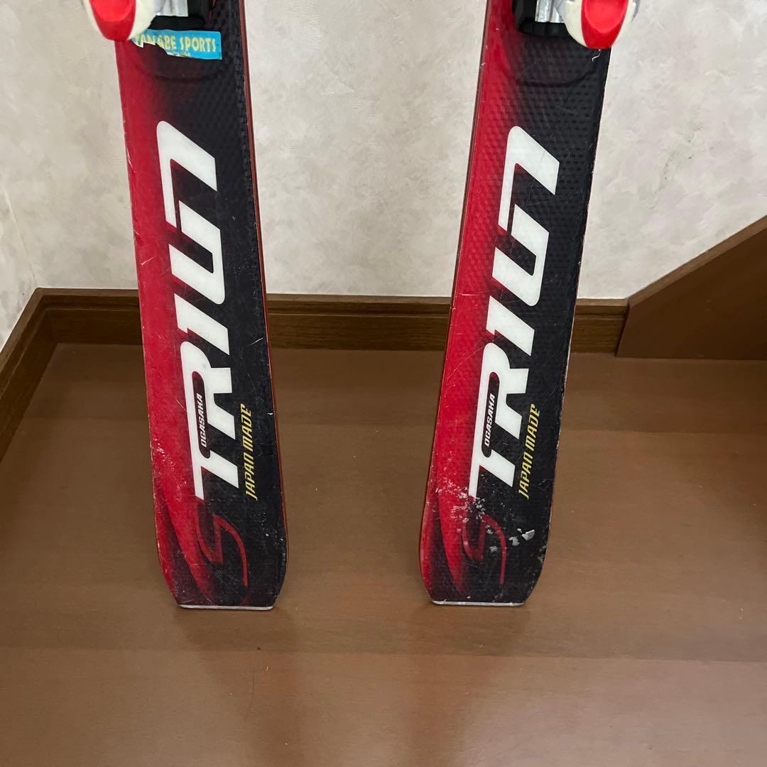 OGASAKA TRIUN スキー板 レッド ブラック トライアン SL - メルカリ