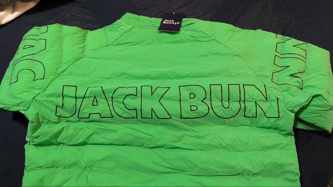 パーリーゲイツ ジャックバニー ナイロンタフタ袋織 中綿ブルゾン 7XXL