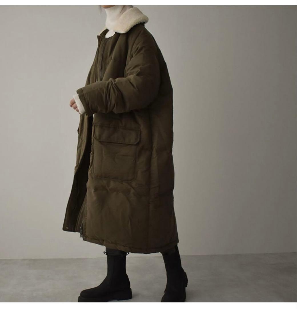 Lavish Gate ラビッシュゲート ボア襟 ロングダウンコート - メルカリ