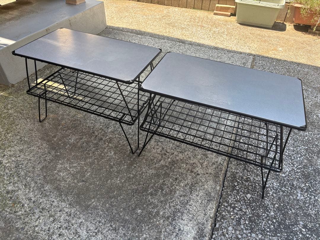 フィールドラック 4個天板セット　ユニフレーム　UNIFLAME おまけ付き 楽天市場】【ラック4台＆天板セット】 ユニフレーム フィールドラック