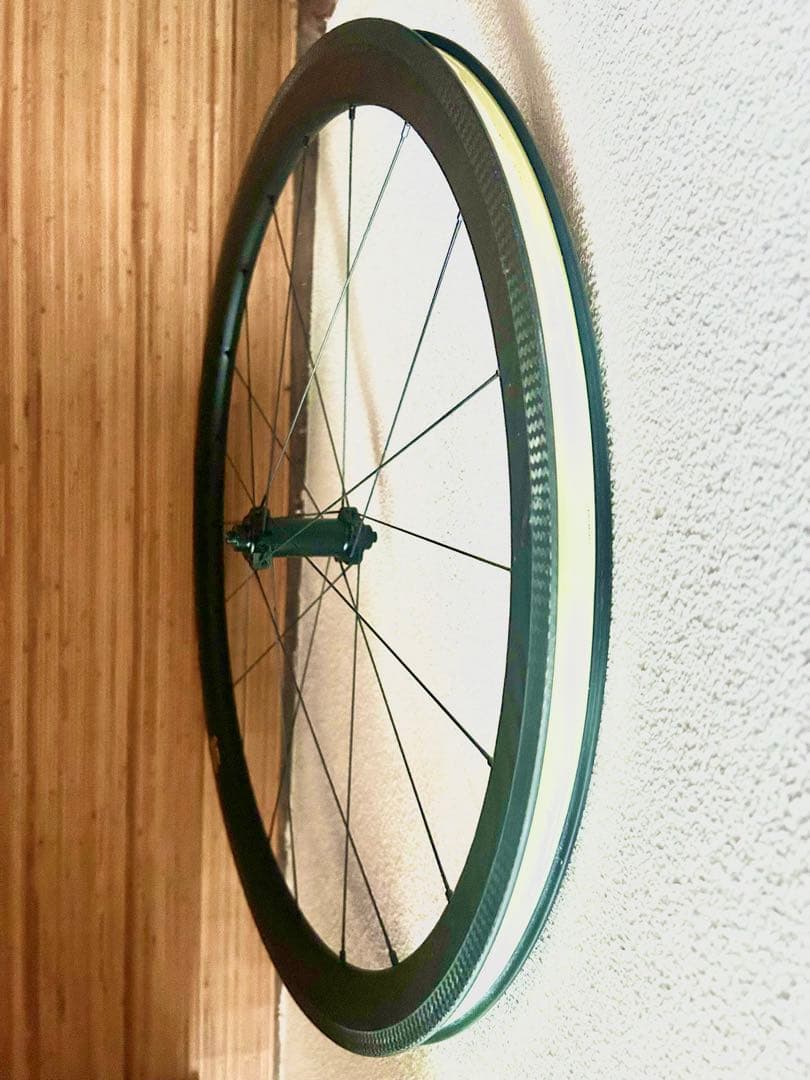 ◇鬼軽！カーボンホイールCarbon前輪◇640g！