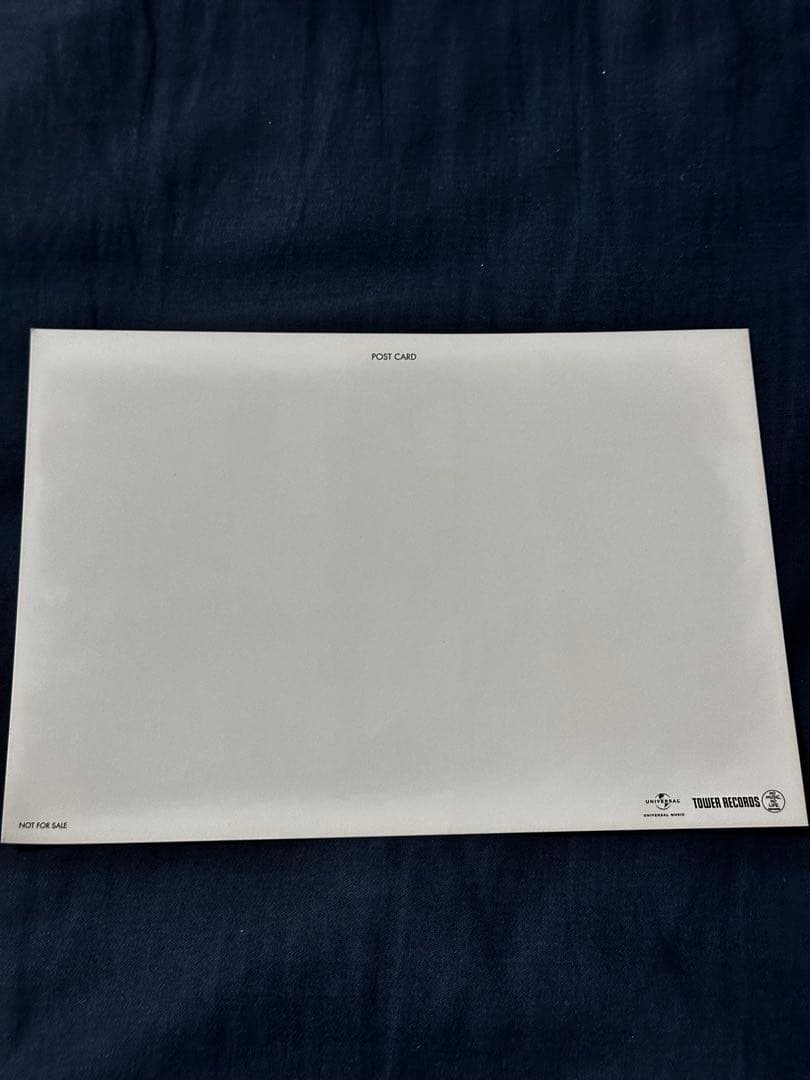 Mrs. GREEN APPLE サイン入りポストカード ラバーバンド