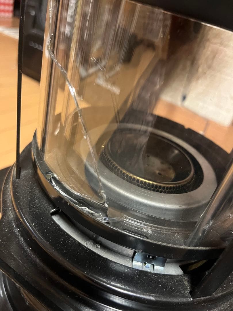 Aladdln BF3912 21年製 アラジンストーヴ ガラス割 引き取り限定