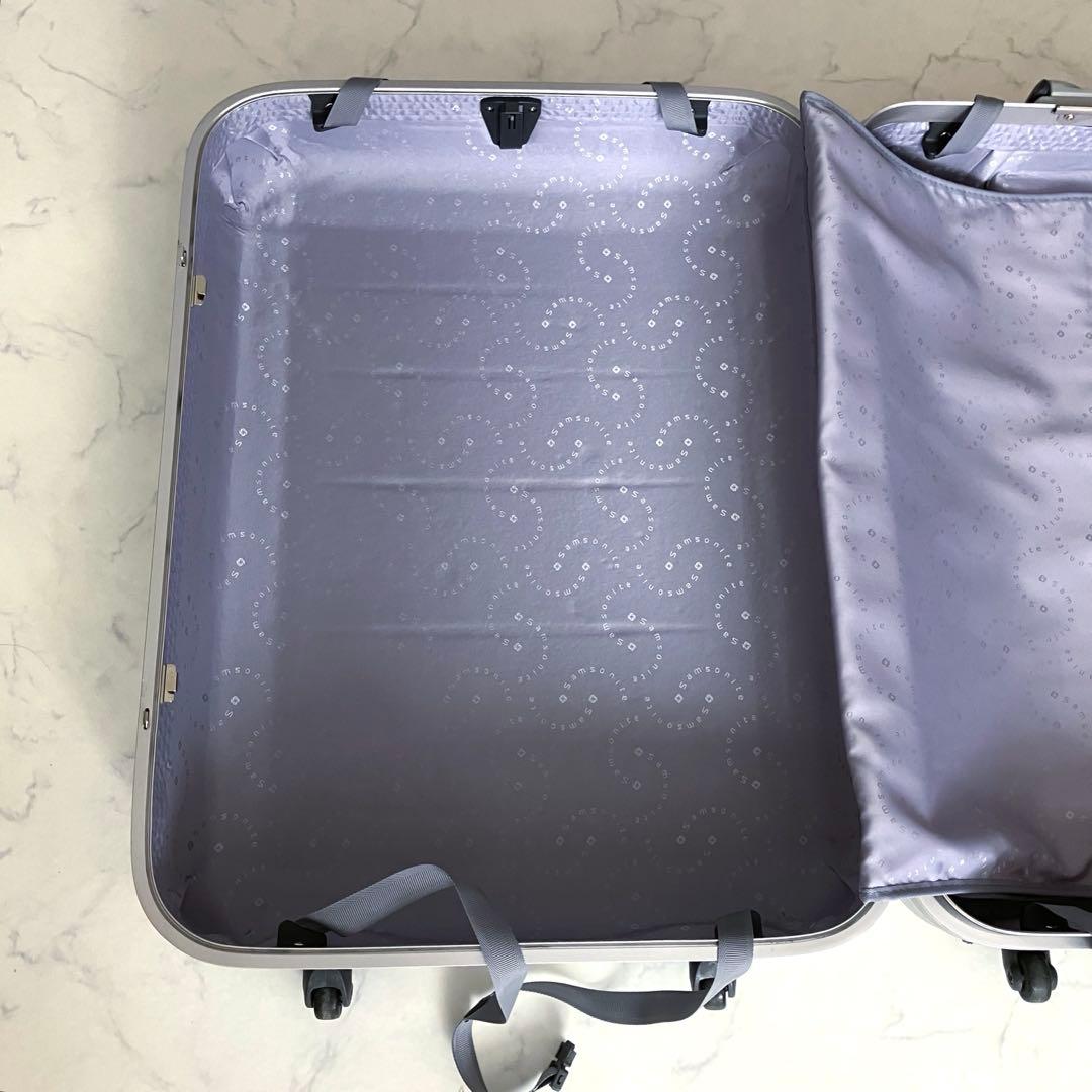廃盤 サムソナイト シルエットMV 97ℓ スーツケース シルバー 大容量