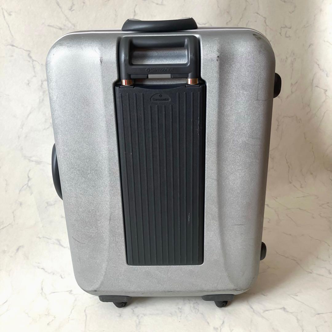 廃盤 サムソナイト シルエットMV 97ℓ スーツケース シルバー 大容量