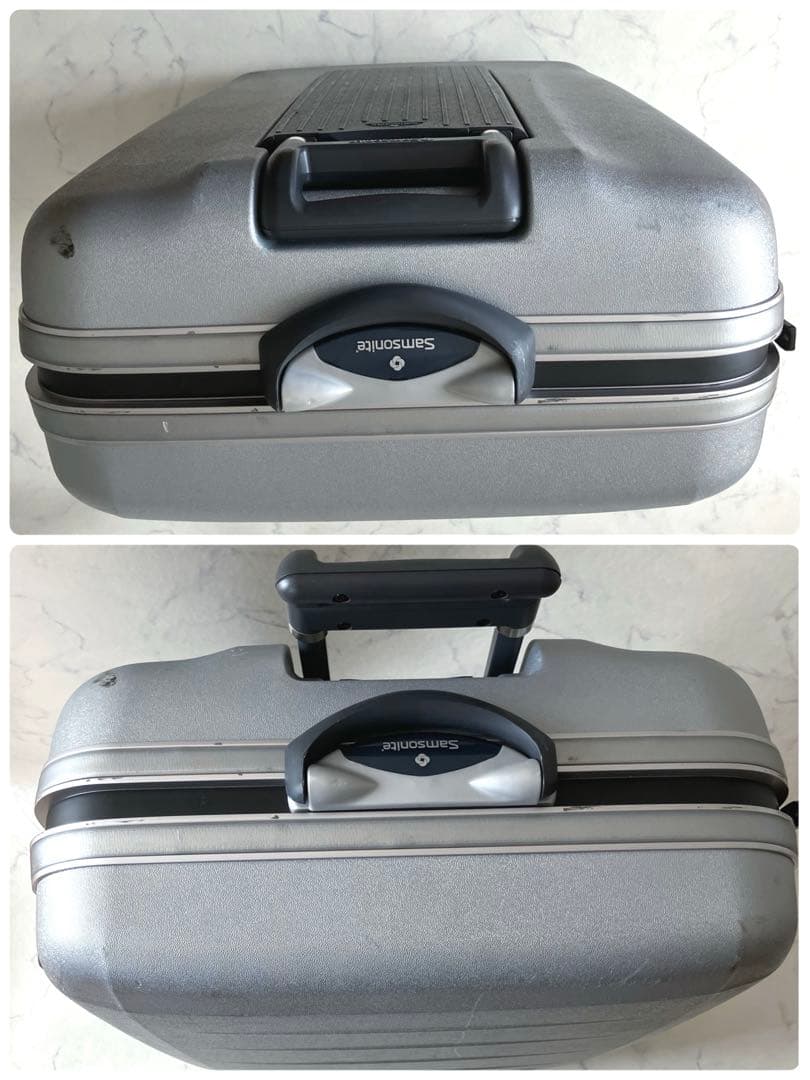 廃盤 サムソナイト シルエットMV 97ℓ スーツケース シルバー 大容量