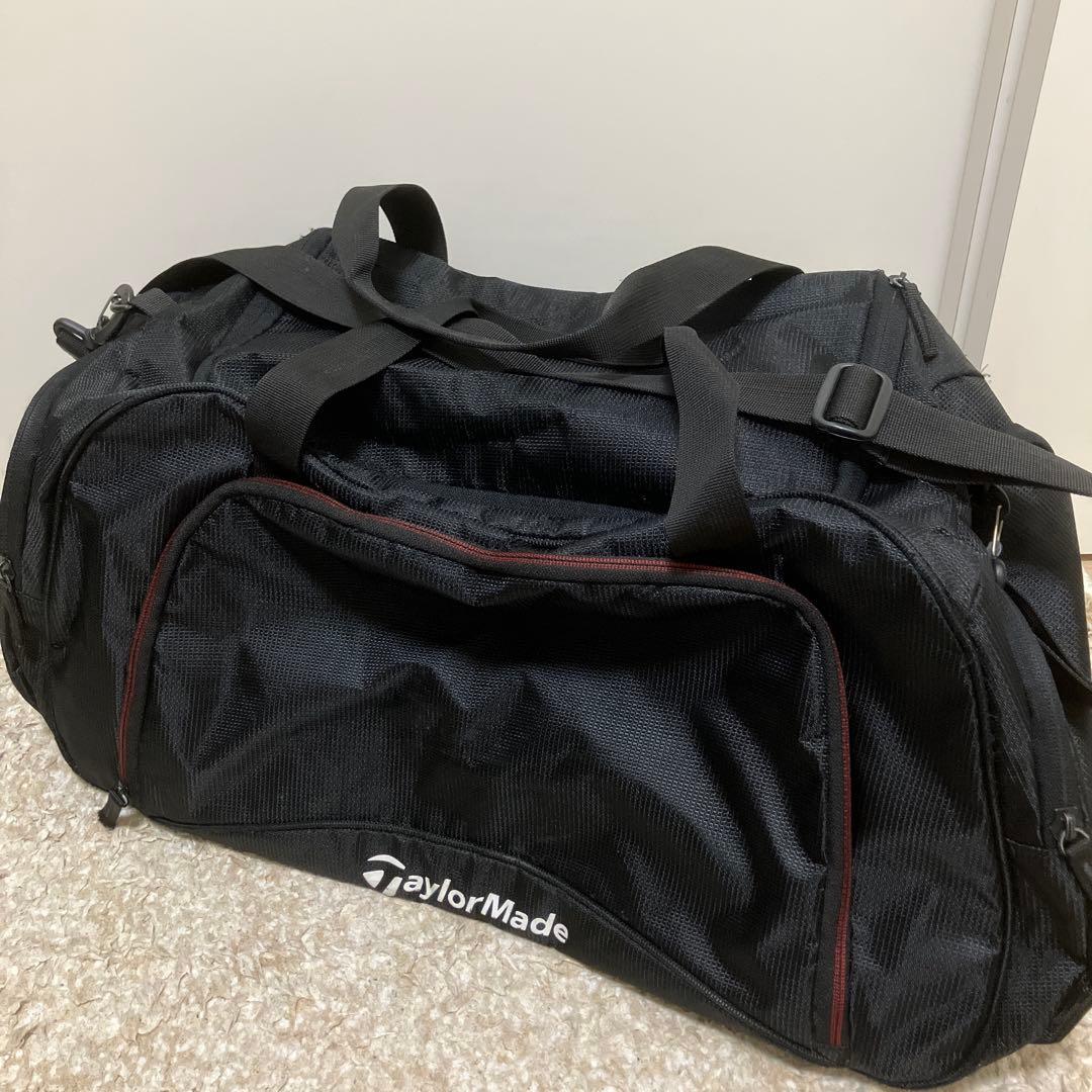 TaylorMade ゴルフバッグ 黒 大容量 - メルカリ