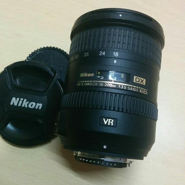 レンズ(ズーム) Nikon AF-S 18-200mm F3.5-5.6 G II VR DX