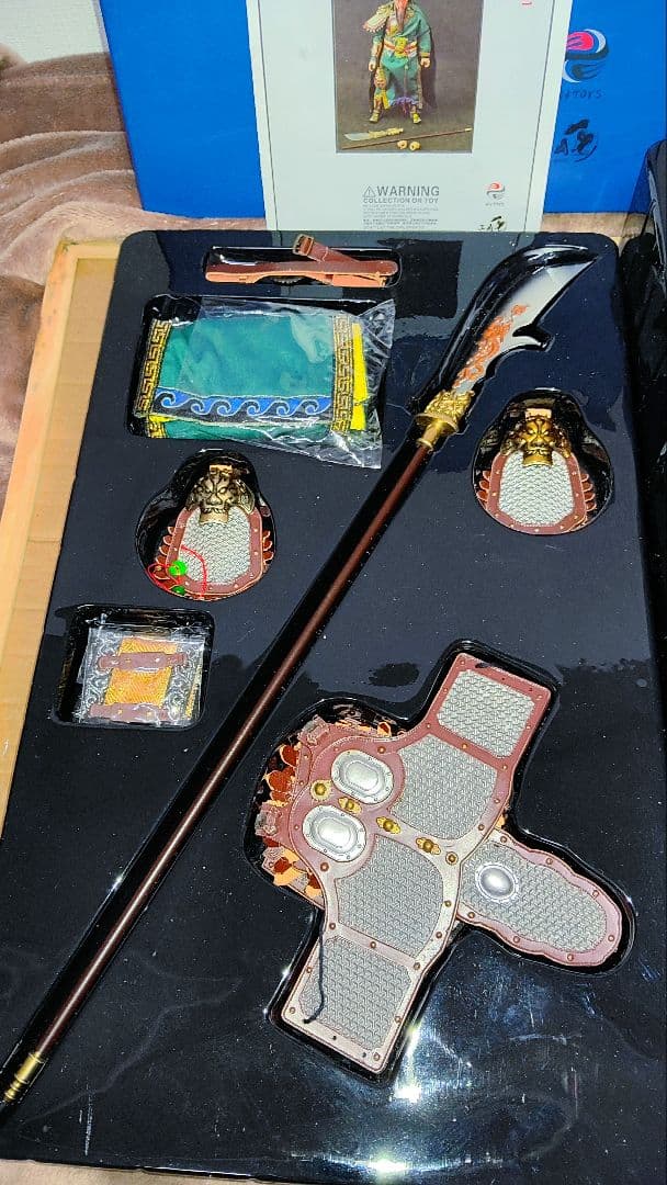 三国志.[関羽雲長]1/6.HOTToys.希少品!