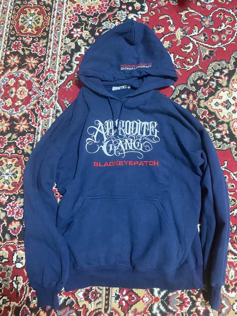 限定】ブラックアイパッチ アフロディーテギャング パーカー 舐達麻