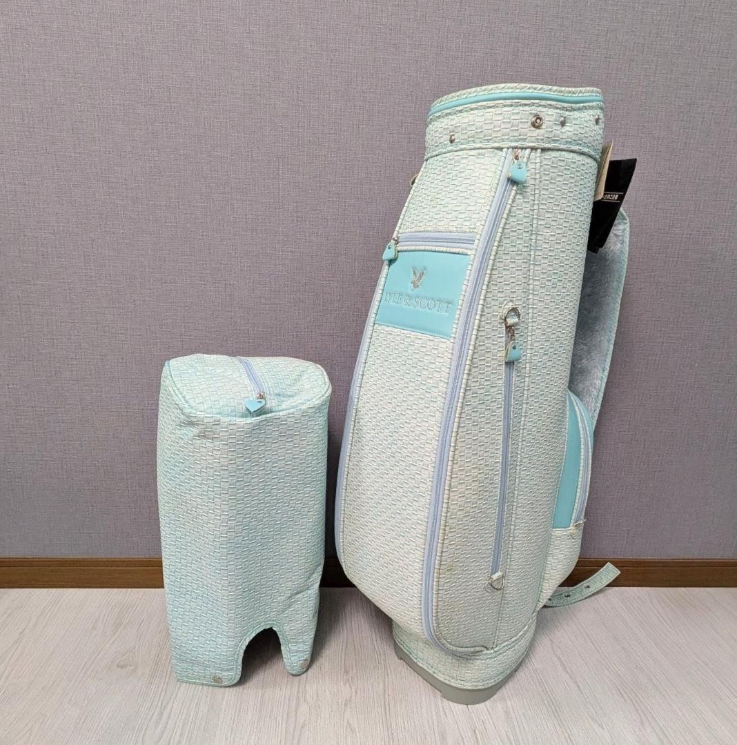 希少 訳あり未使用キャディバッグ LYLE & SCOTT ライルアンドスコット LYLE&SCOTT - 値下げしました！ キャディバッグ ライル&スコット