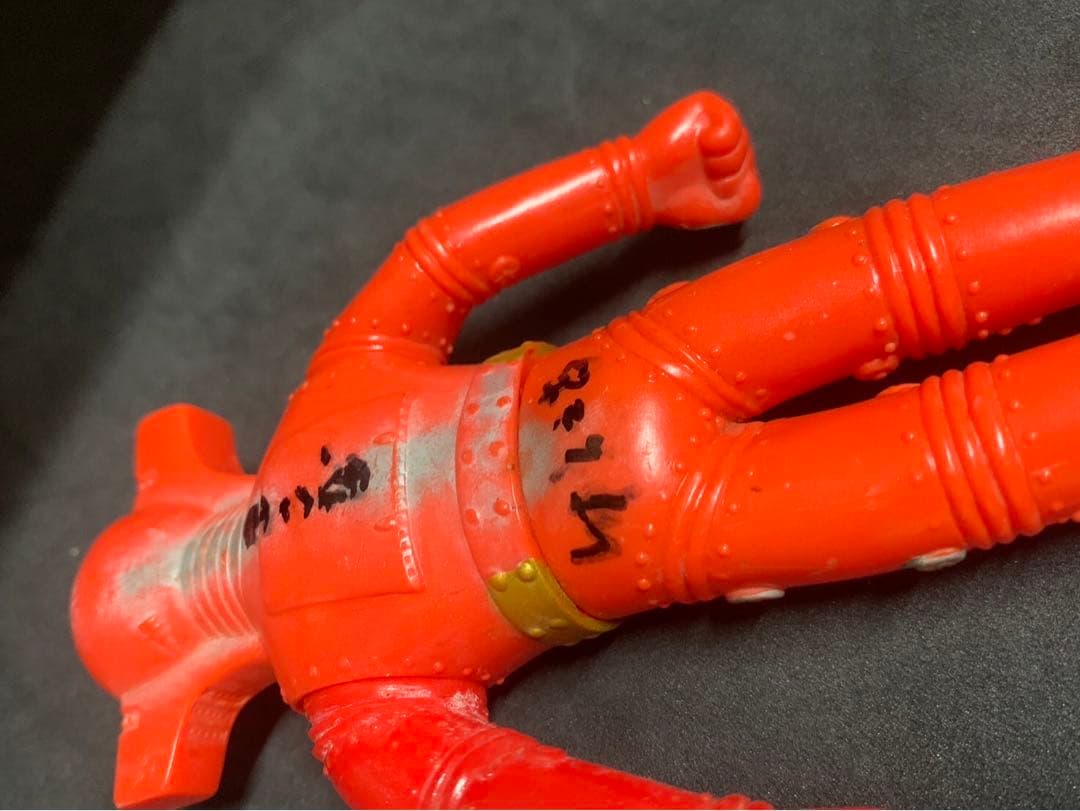 昭和レトロ　当時物　宣弘社　レッドバロン　ミドルサイズ　ヨネザワ製