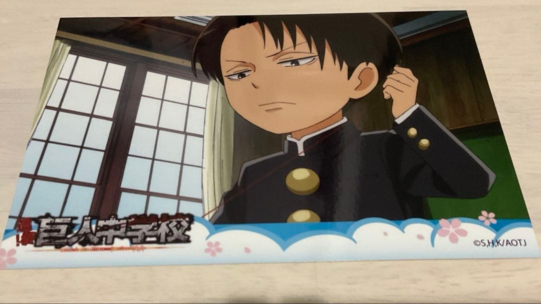 進撃！巨人中学校 リヴァイ ブロマイド 進撃の巨人 | Shop at Mercari