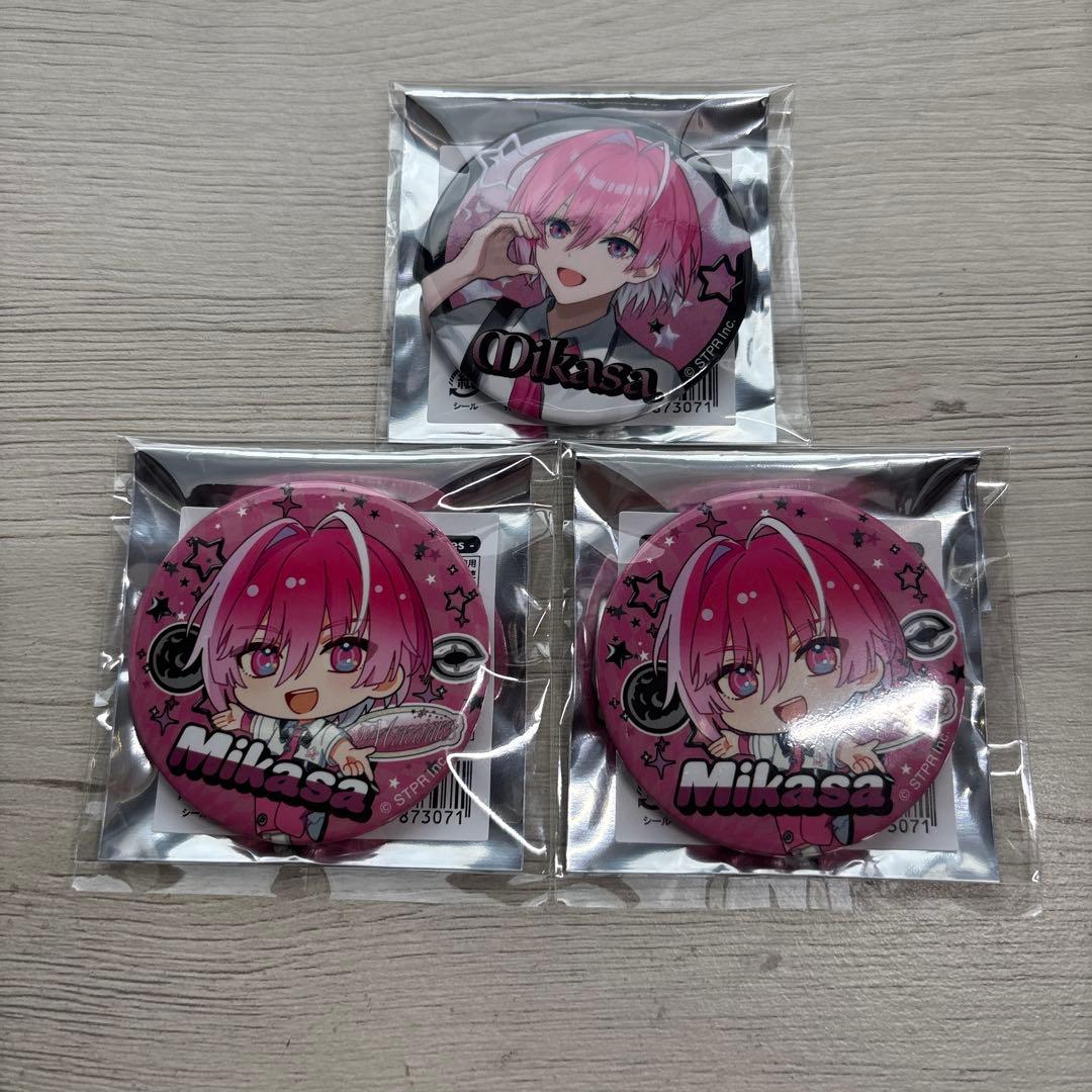 めておら みかさくん 缶バッジ spring - メルカリ