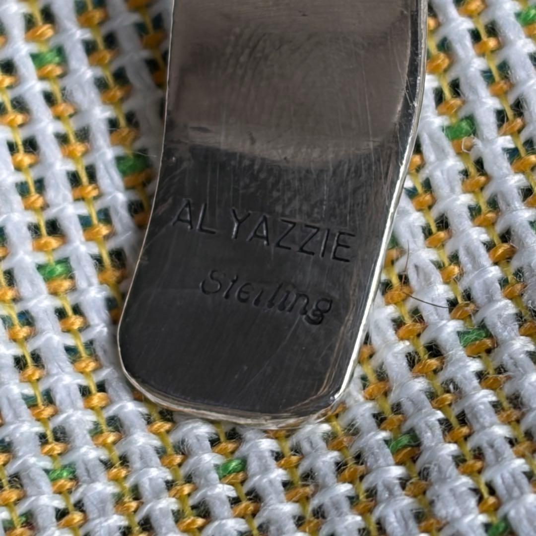 NAVAJO バングル ホワイトターコイズ AL YAZZIE STERLINGの通販はau