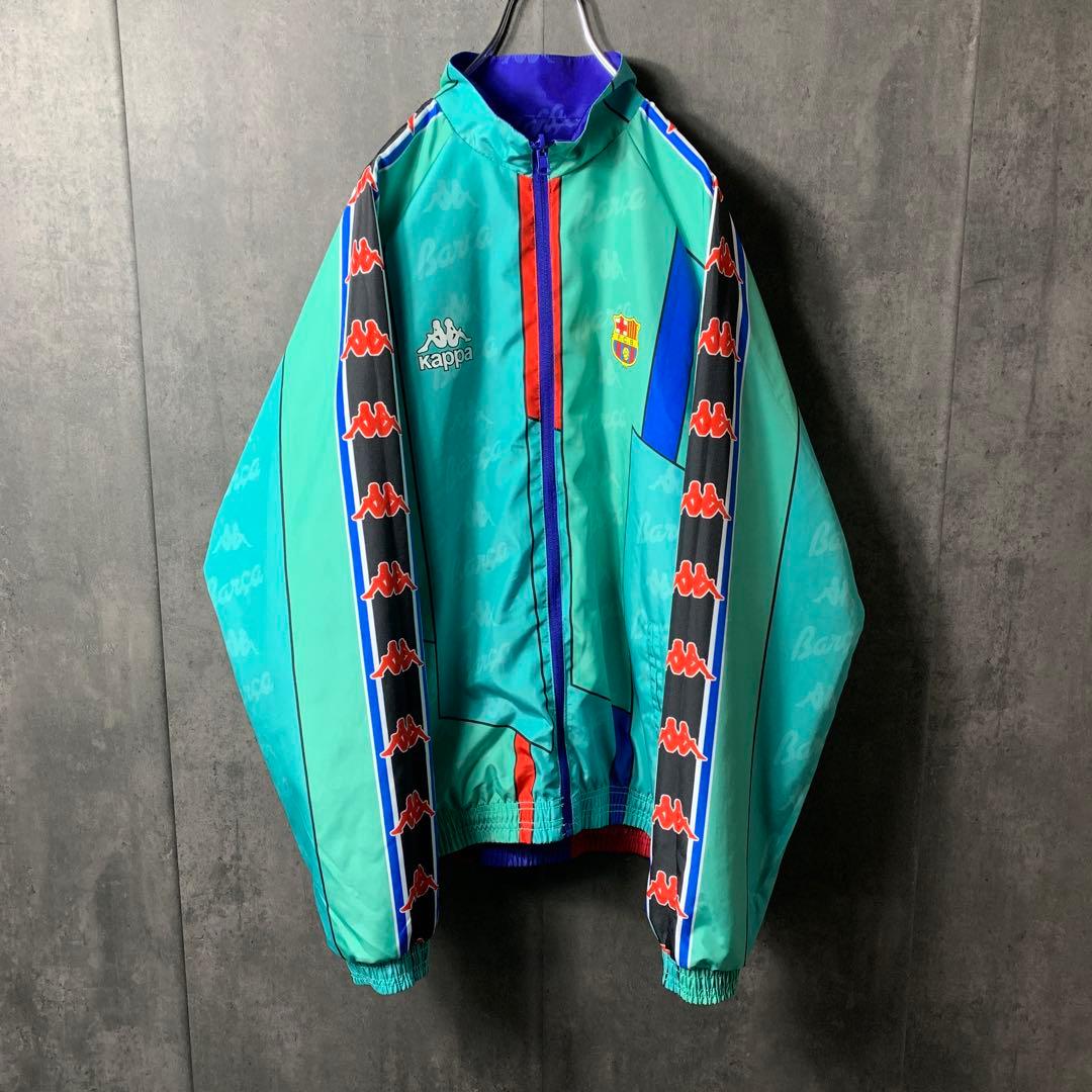 激レア】 カッパ 古着 バルセロナ 96年 ナイロンジャケット
