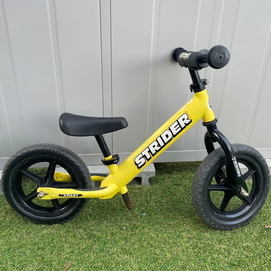 STRIDER Sportsバランスバイク イエロー 12インチ ストライダー - メルカリ