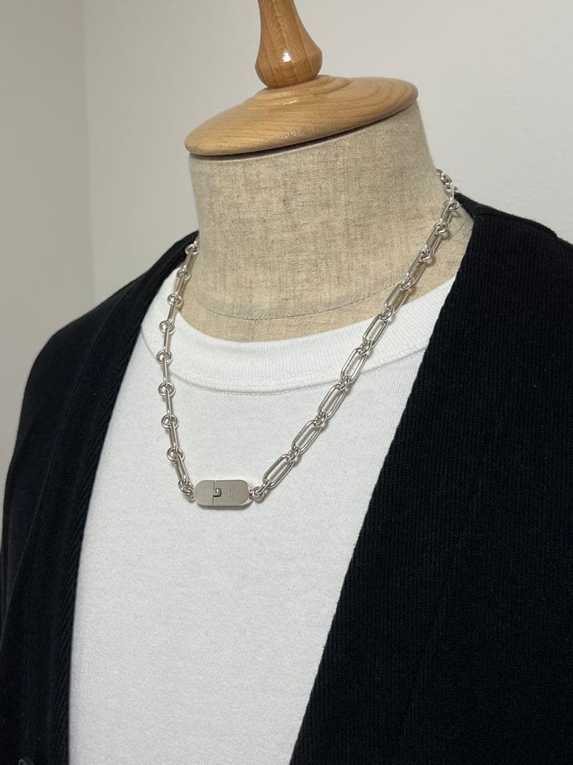 グッチ GUCCI オーバルリンクチェーン ネックレス 54cm トムフォード期