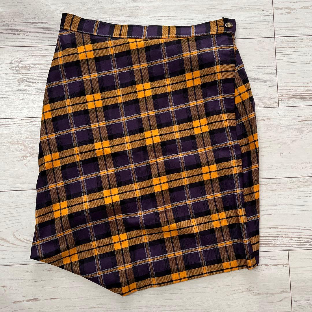 Vivienne Westwood インポートタータンチェックスカート(42) - メルカリ