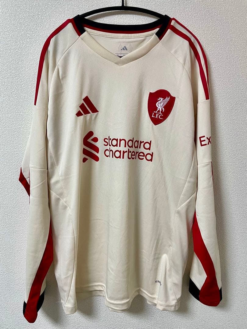 リバプール 25-26 アウェイ長袖ユニフォーム ドミニクソボスライ 8