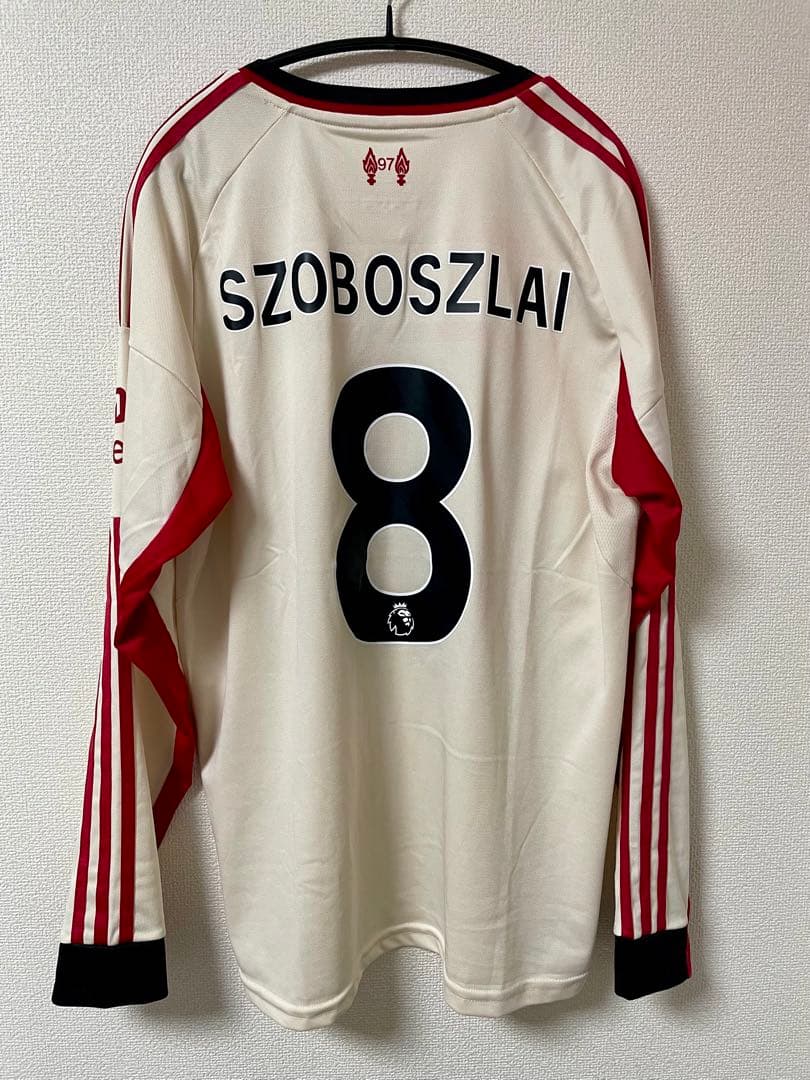 リバプール 25-26 アウェイ長袖ユニフォーム ドミニクソボスライ 8