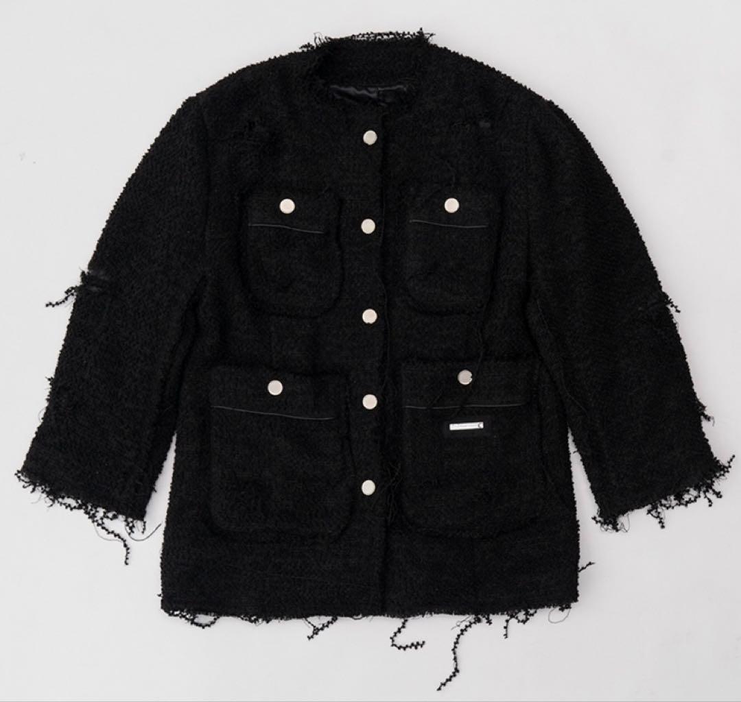 プランクプロジェクト ツイードダメージオーバージャケット - メルカリ