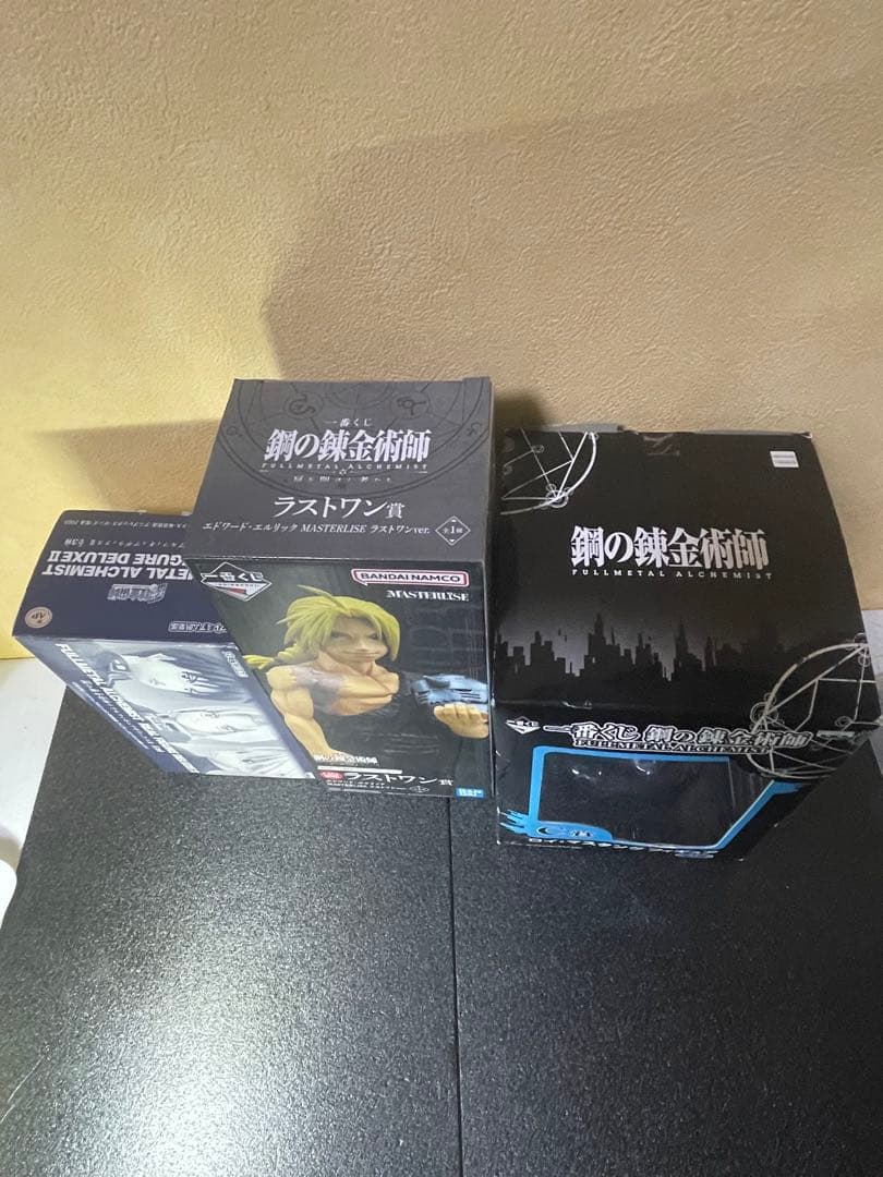 ❣️✨❣️一番くじ鋼の錬金術師ラストワン含フィギュア 3点まとめ売り❣️✨❣️