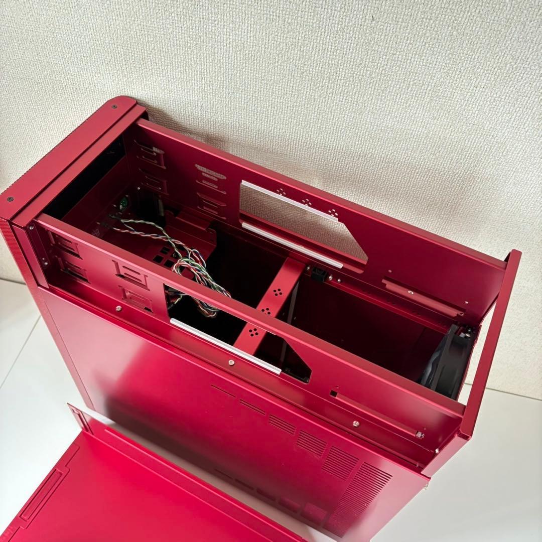 星野金属 Windy ウィンディ PCケース ALCADIA 赤 レッド アルミ - メルカリ